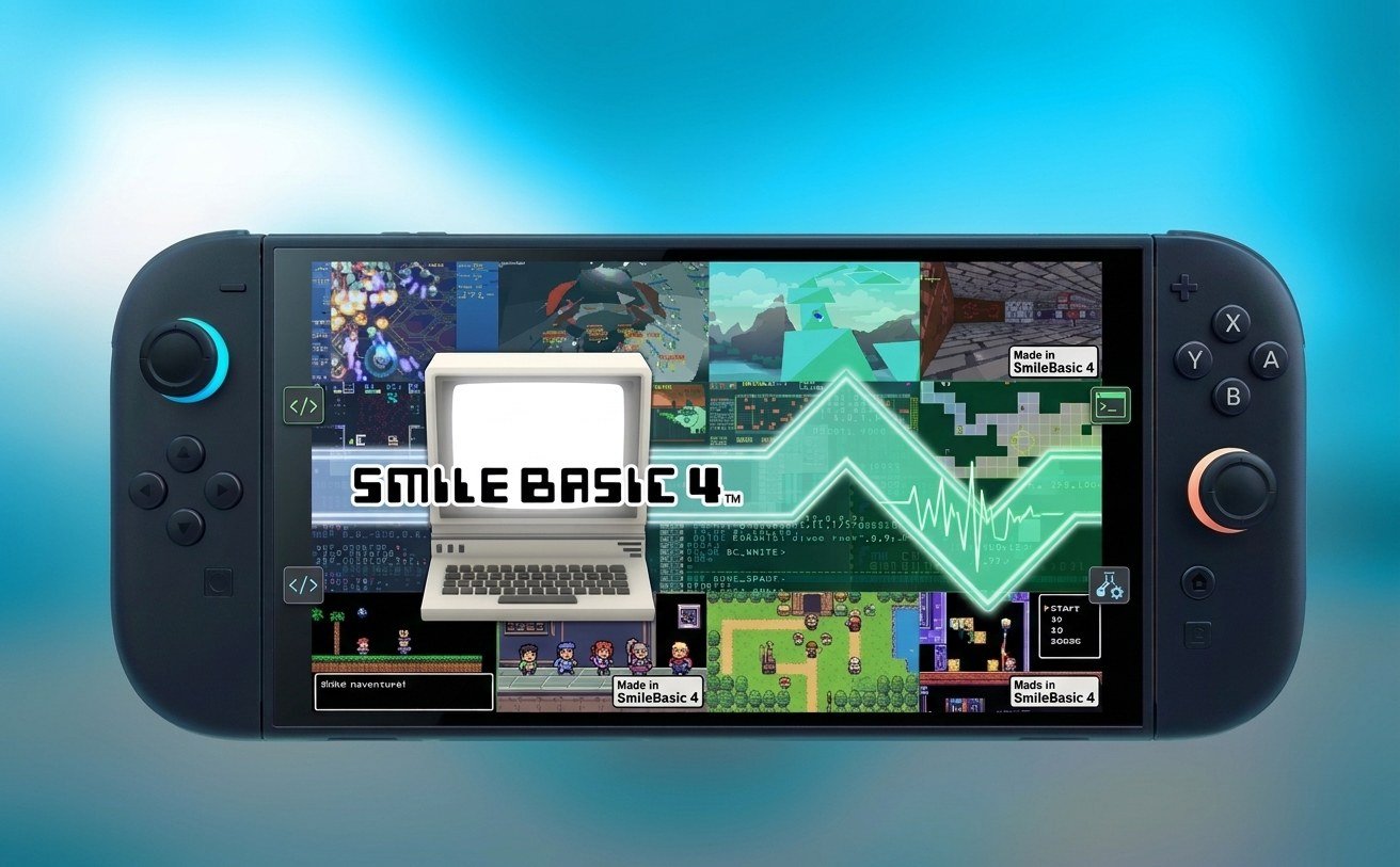 Jailbreak por software chega ao Switch 2, e a Nintendo tira SmileBASIC 4 da eShop
